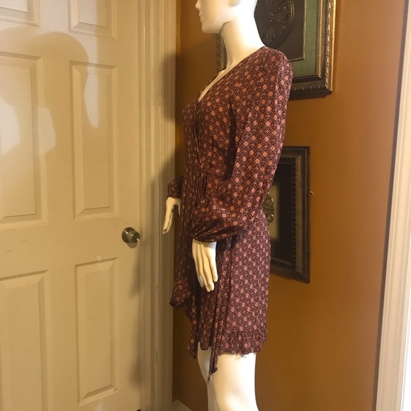 Band of Gypsies burgundy dress - Picture 2 of 3